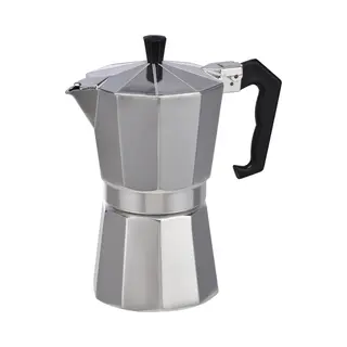 Percolator Espresso Koffiemaker - 300 Ml - Aluminium - Voor 6 Kopjes - Koffiezetapparaat - Italiaanse Koffiezetter