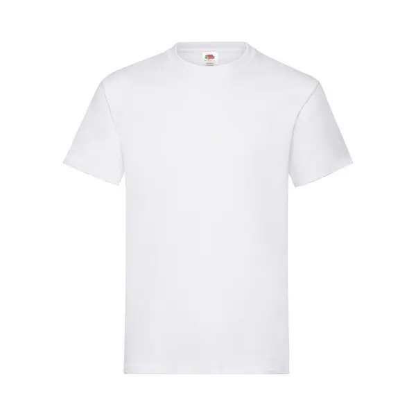 Fruit Of The Loom T-shirt - Wit - Heren - Ronde Hals - 185 G/m2 - (Onder)shirt thumbnail