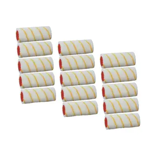 Benson Verfrollers - 15x - 10 Cm - Vachtrollers - Schilderbenodigdheden - Voor Muren, Wanden En Plafonds