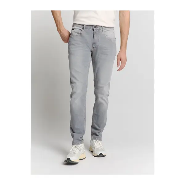 No Excess Broek Lichtgrijs, Effen thumbnail