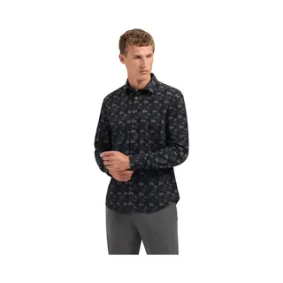 No Excess Overhemd Opaal / Donkerblauw / Bruin / Grijs