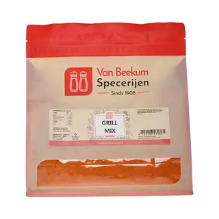 Van Beekum Specerijen - Grill Mix - 1 Kg (hersluitbare Stazak)