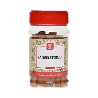 Van Beekum Specerijen - Kaneelstokjes - Pot 150 Gram