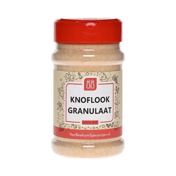Van Beekum Specerijen - Knoflook Granulaat - Strooibus 200 Gram thumbnail