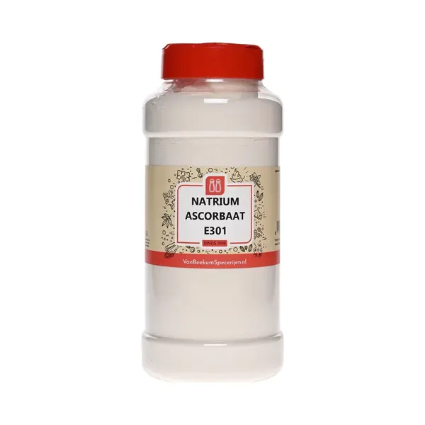 Van Beekum Specerijen - Natrium Ascorbaat (vitamine C Poeder) E301 - Strooibus 750 Gram thumbnail