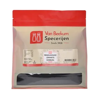 Van Beekum Specerijen - Nigellazaad (Zwarte Komijn) - 1 Kg (hersluitbare Stazak)