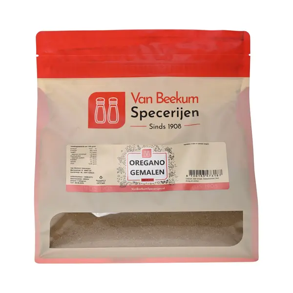 Van Beekum Specerijen - Oregano Gemalen - 1 Kg (hersluitbare Stazak) thumbnail