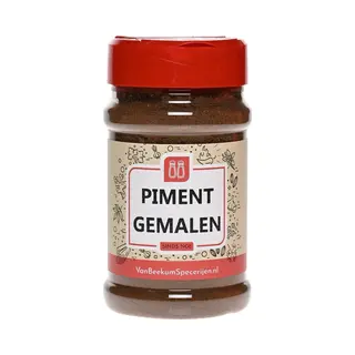 Van Beekum Specerijen - Piment Gemalen - Strooibus 130 Gram