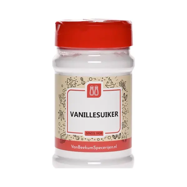 Van Beekum Specerijen - Vanillesuiker - Strooibus 160 Gram thumbnail