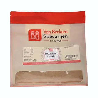 Van Beekum Specerijen - Braadworst Kruiden - 1 Kg (hersluitbare Stazak)