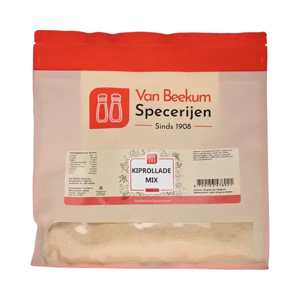 Van Beekum Specerijen - Kiprollade Mix - 2 Kg (hersluitbare Stazak) thumbnail
