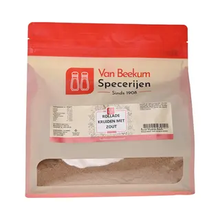 Van Beekum Specerijen - Rollade Kruiden Met Zout - 2 Kg (hersluitbare Stazak)