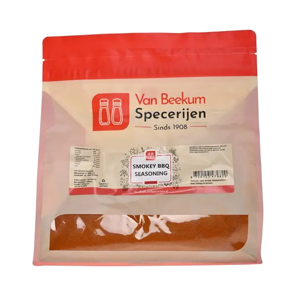 Van Beekum Specerijen - Smokey Bbq Seasoning - 1 Kg (hersluitbare Stazak) thumbnail