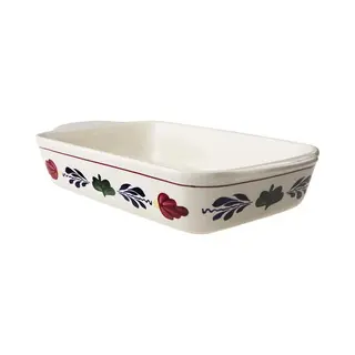 Royal Boch Boerenbont Ovenschaal 30x20x6, 5cm