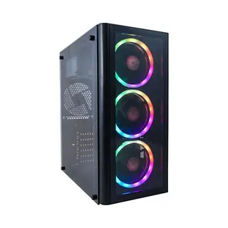 LalaShops Amd Ryzen 5 Rgb Budget Game Computer / Gaming Pc - 8GB Ram - 250GB Ssd - Rx Vega 11 - Windows 11 - WiFi 6 - Bluetooth 5.4 - Vision