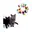 Fluffy Muizen met Veer