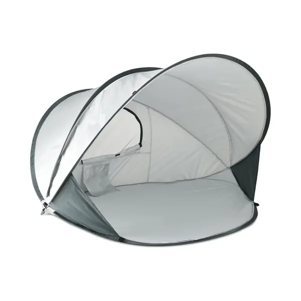 Deryan Strandzelt Xxl - Sonnenschutz - 50% Uv-Schutz - Kompakt Und Leicht - Silber thumbnail