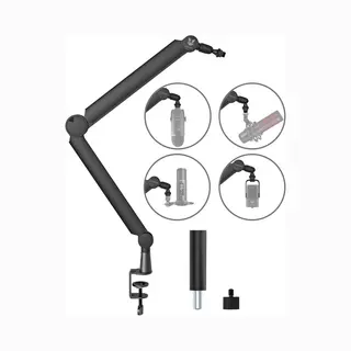 Sensic Sa 30 Microfoon Arm Zonder Microfoon - Microfoon Statief - Boom Arm - Standaard - Met 15cm Verhoger