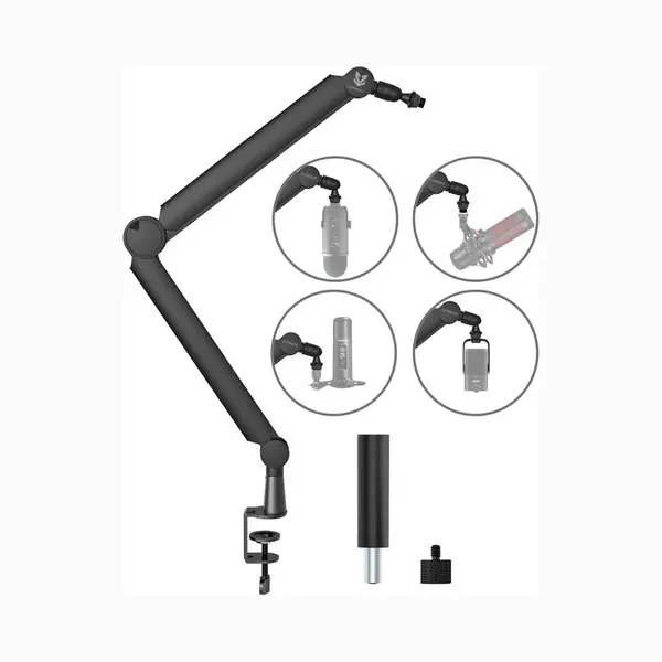 Sensic Sa 30 Microfoon Arm Zonder Microfoon - Microfoon Statief - Boom Arm - Standaard - Met 15cm Verhoger thumbnail