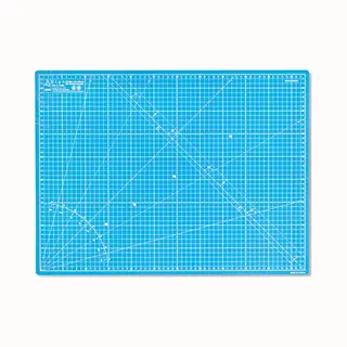 Elan A2 Cutting Mat Blue, 5-Ply Hobby Board For Crafts 60X45 Cm, Self Healing Cutting Mat A2, Recycled Pvc Craft Board For Sewing & Quilting