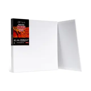 Elan Katoen Canvas Panelen 30x30 Cm, 8-Pack Canvas Boards Voor Het Schilderen, Schilderen Canvas, Canvassen Voor Het Schilderen, Kunst Board Bulk Art