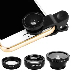 WiseGoods - Premium Smartphone Lens Kit - Clip On Lens Mobiele Telefoon - Groothoek Fisheye Lens - Geschikt Voor IPhone