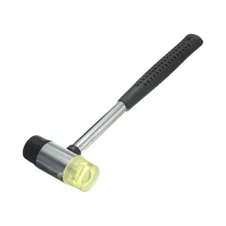 WiseGoods Mini Rubber Hamer Zacht - Kunststof Nylon Hamer - Beglazing / Venster - Houtbewerking Gereedschap Tool - Klussen - 26 Mm