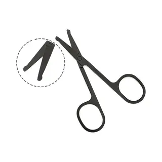 Luxe Neushaar Schaar - Neushaartrimmer - Trimmer - Neushaar - Neustrimmers - Neus - Haar - Haren - Scharen - Zwart