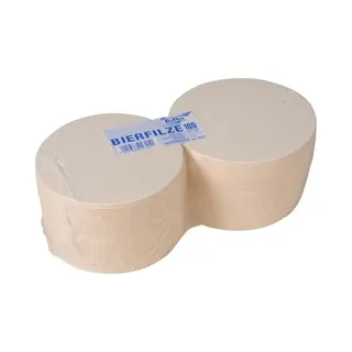 Specipack - Bierviltjes Blanco Rond - Pak Met 100 Stuks - 10, 7 Cm Doorsnede
