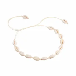 Fako Bijoux® Schelpjes Ketting Dames Ketting - 70cm