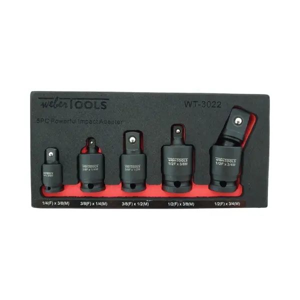 Weber Tools Wt-3022 Vergrößerungs- / Reduzieradapter-Satz, Knarre Anzahl Werkzeuge, 5 thumbnail