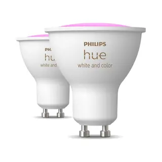 Philips Hue White and Color ambiance GU10 Intelligenter Einbaustrahler 4,2 W