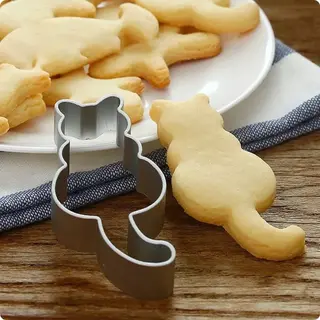 Uitsteekvormpjes | Koekjes Vormen | Kat