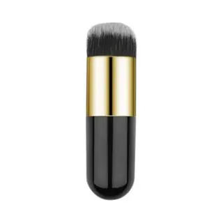 Poederkwast | Foundation Kwast | Powder Brush | Make-up Kwast | Zwart Met Goud