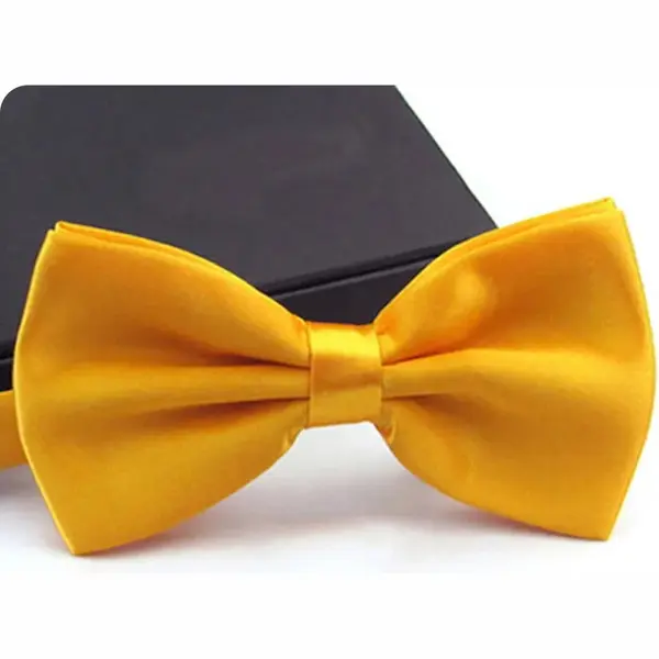 Vlinderdas | Vlinder Strik | Bow Tie | Voor Volwassenen | Geel thumbnail