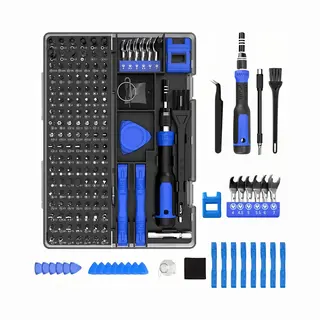 Brute Strength - 161 Delige Precisie Schroevendraaierset Magnetisch - Universeel - Gereedschapset- Schroevendraaiers - Torx Bitset - Mini