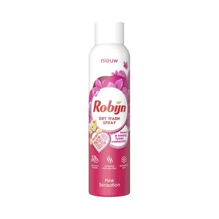 Robijn Pink Sensation Dry Wash Spray 200 Ml