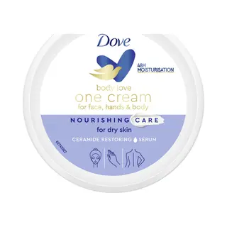 Dove 48H Nourishing 'cream' For Dry Skin 250Ml, 6Pk In White