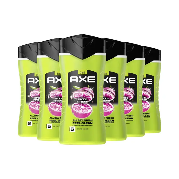 Axe 3-in-1 Douchegel - Epic Fresh - 6 X 250 Ml - Voordeelverpakking thumbnail