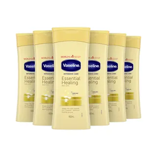 6x Vaseline Bodylotion Essential Healing 400 Ml