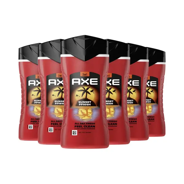 Axe 3-in-1 Douchegel - Sunset Fresh - 6 X 250 Ml - Voordeelverpakking thumbnail