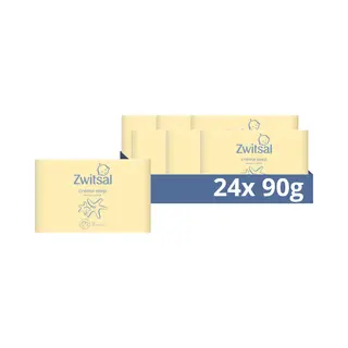 6x Zwitsal Crème Zeepblok Baby 4 X 90 Gr