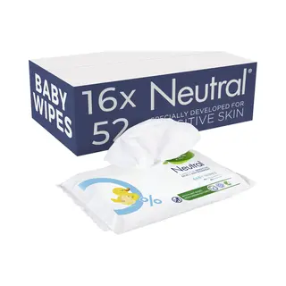 Neutral Billendoekjes 16x52 = 832 Stuks