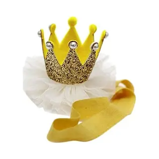 New Age Devi - Golden ~ Crown ~ Haarband ~ Voor ~ Babies