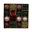 Champagnekleurig, Groen, Rood