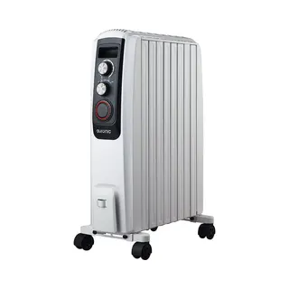 Auronic - Elektrischer Heizkörper - Mit Thermostat Und Timer - 3 Stufen - Weiß