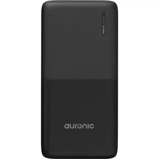 Auronic Powerbank 20.000 MAh - Opladen Via Usb-C En Usb-A En Micro-Usb - Inclusief Kabel - 4 Oplaadpoorten - Noodpakket - Zwart