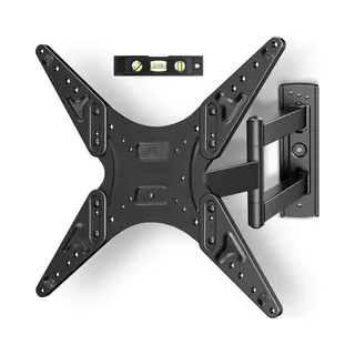 Auronic Tv-Halterung - Drehbar Und Neigbar - 26 Bis 55 Zoll - Bis Zu 30 Kg - Schwarz