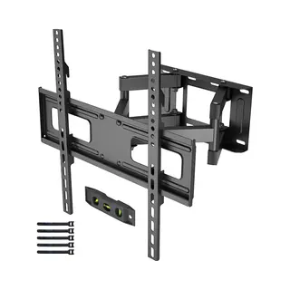 Auronic Tv-Halterung - Drehbar Und Neigbar - 23 Bis 60 Zoll - Bis Zu 45 Kg - Schwarz