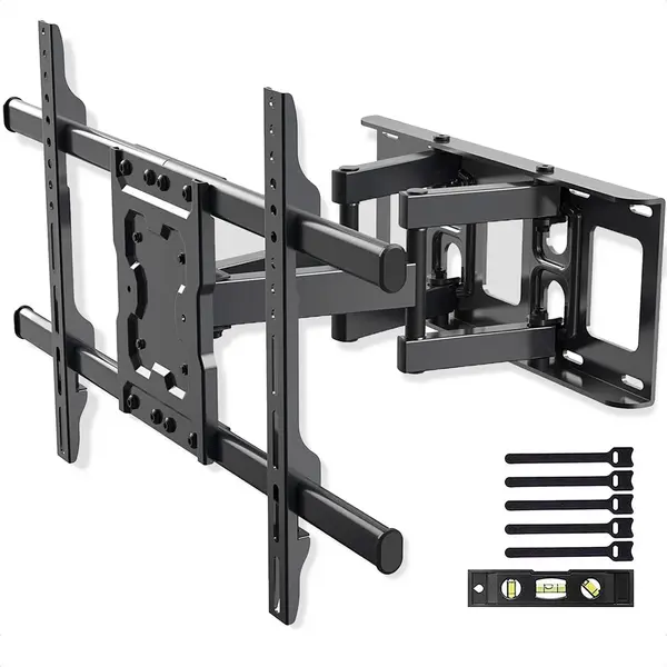 Auronic Tv-Halterung - Drehbar Und Neigbar - 37 Bis 70 Zoll - Bis Zu 60 Kg - Schwarz thumbnail